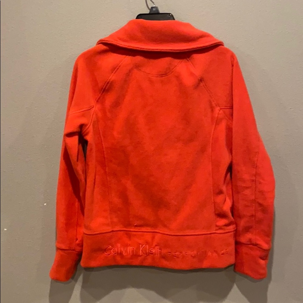Coral Calvin Klein Performance Jacket - Picture 3 of 3